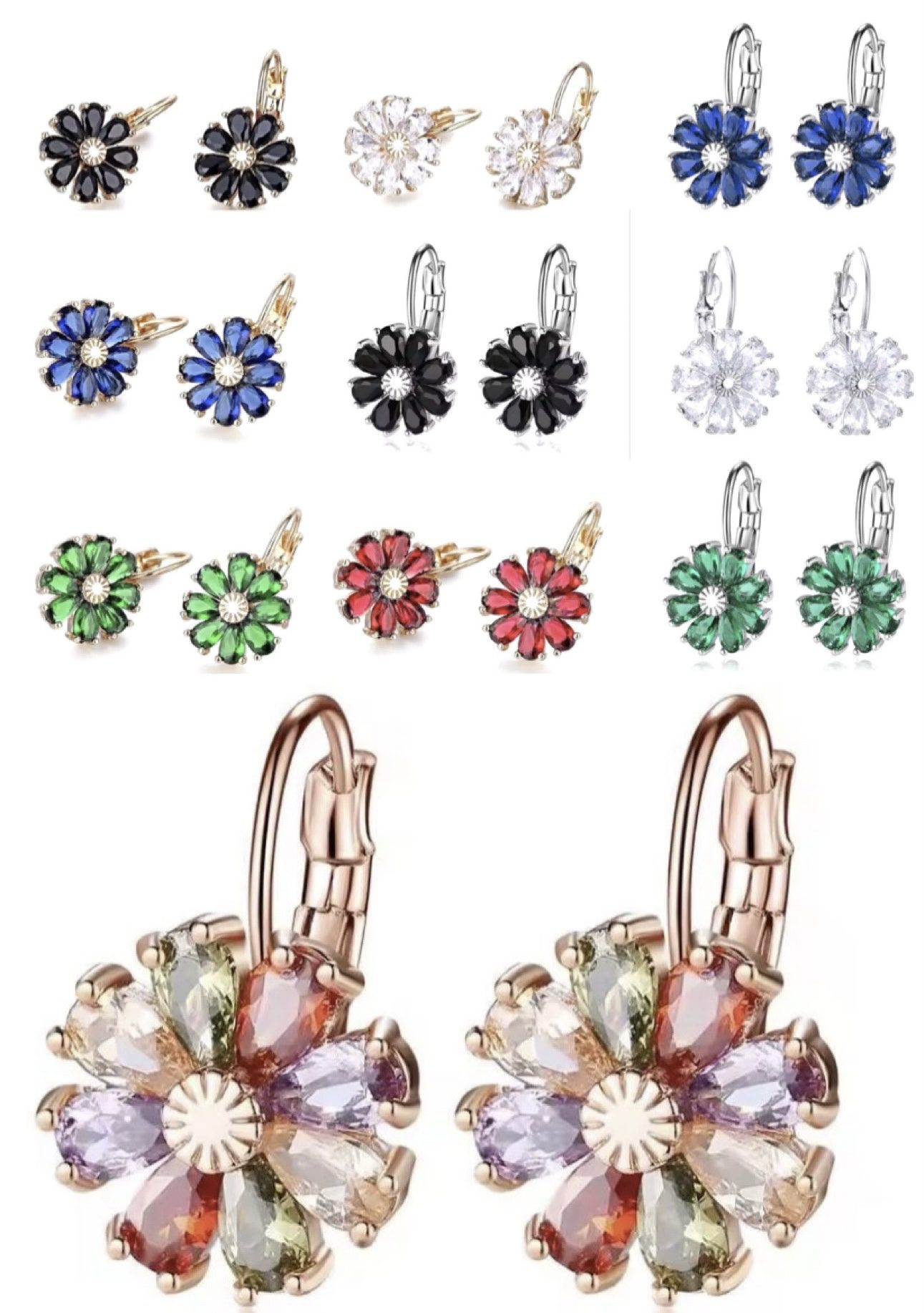 Flower Bomb Style Earring