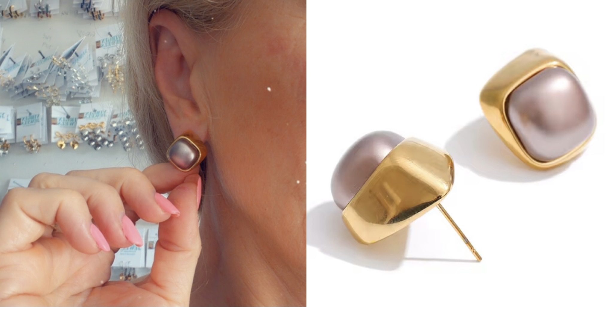 Smashin' It Statement Earring