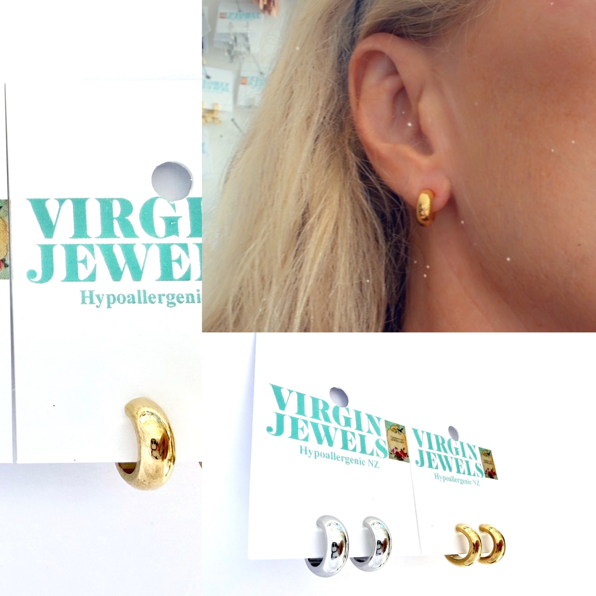 I Am One Fine Hoop II Earring