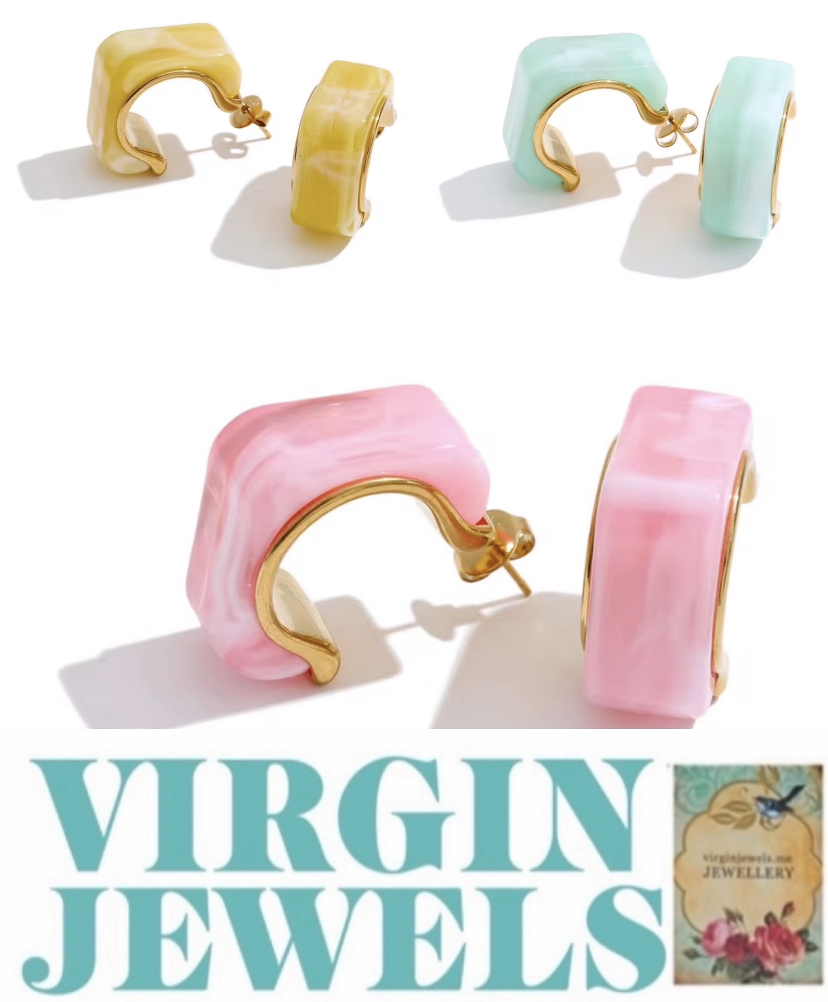 Sunshine In Winter Statement Earring